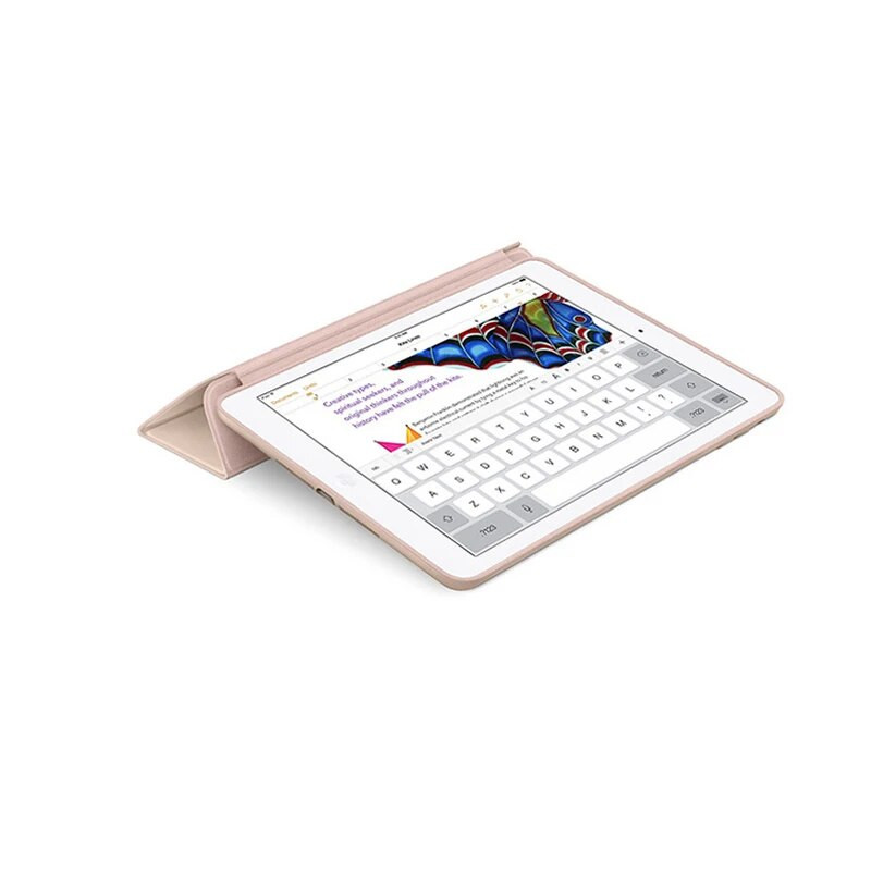 Case Auto Sleep/Wake Up Plāns vāciņš priekš ipad Air2 Air6 Smart Stand Holder Folio Protect Case Apple ipad Air 2/6 9,7 collas