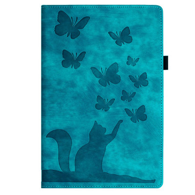 Κάλυμμα Butterfly Cat For Funda Amazon Fire HD 10 Plus 2021 Magnetic Case For Fire HD 10 2019 2017 TPU Back Shell