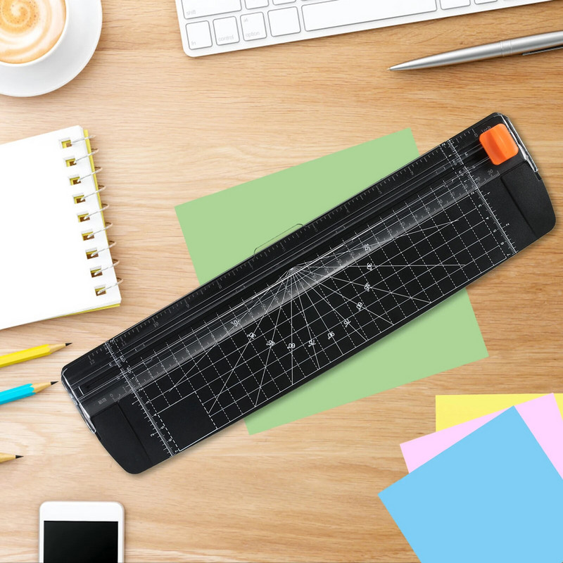 Φορητή μηχανή κοπής χαρτιού Α4 Μηχανή κοπής χαρτιού κοπής 12 ιντσών Πλάτος κοπής για χαρτί χειροτεχνίας φωτογραφικό πλαστικοποιημένο χαρτί