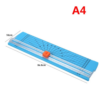 A4/A5 popieriaus pjaustytuvas giljotinos meno kirpimo mašinėlės nuotraukų iškarpų pjaustymo mašina su ištraukiama liniuote „pasidaryk pats“ biuro namų mokyklos įrankis
