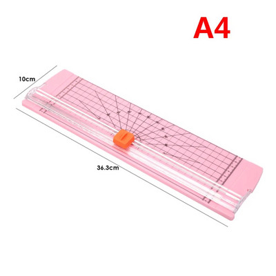 A4/A5 popieriaus pjaustytuvas giljotinos meno kirpimo mašinėlės nuotraukų iškarpų pjaustymo mašina su ištraukiama liniuote „pasidaryk pats“ biuro namų mokyklos įrankis