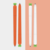 Carcasă moale model de legume morcov Husă din silicon pentru Samsung Galaxy Tab S7 S8 S9 S Pen S6 Lite Tabletă Stylus Pencil Carcasă