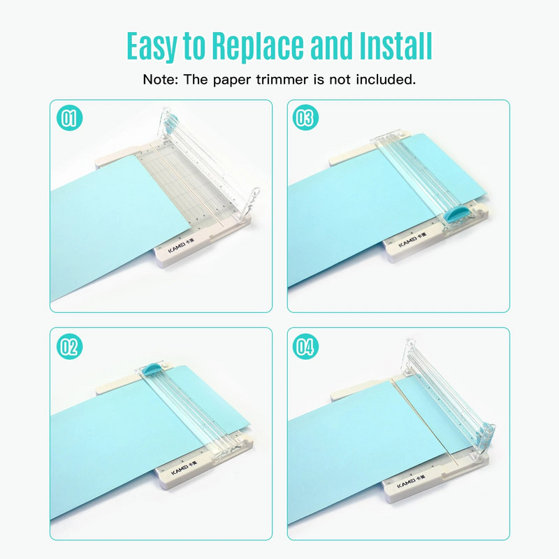 Mini papīra trimmeris giljotīnas griezējs 6 collu (152 mm) griešanas garuma darbvirsmas papīra griešanas mašīna amatniecībai, fotogrāfiju kartītēm, albumiem