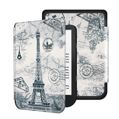 Λεπτή θήκη αφύπνισης με μαγνήτη για Kobo Nia Ereader 2020 PU Ebook Smart Cover Ereader Skin Shell Lightweight Auto Sleep Funda Capa