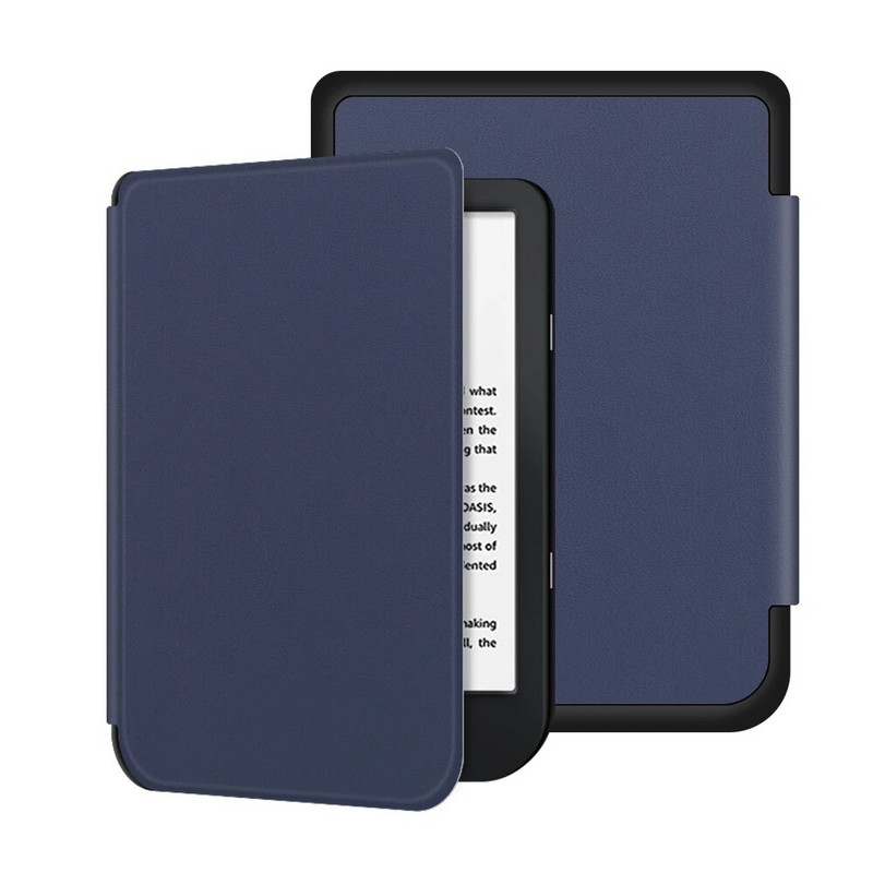 Λεπτή θήκη αφύπνισης με μαγνήτη για Kobo Nia Ereader 2020 PU Ebook Smart Cover Ereader Skin Shell Lightweight Auto Sleep Funda Capa