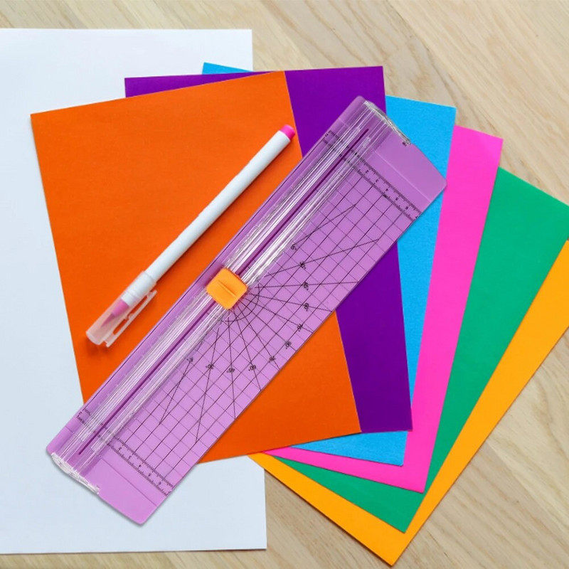 A4 A4 formato popieriaus pjaustymo mašina „pasidaryk pats“ reikmenys, nešiojami fotopopieriaus pjaustytuvai, keičiami peiliukai, neslystantys priedai Biuro reikmenys