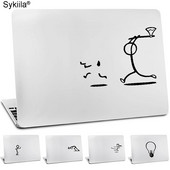 Autocolant de vinil pentru Macbook Air 11 12 13 M1 M2 Pro 13 15 16 Retina Sticker de perete Laptop Stickman Guy Notebook Tablet Skin pentru iPad