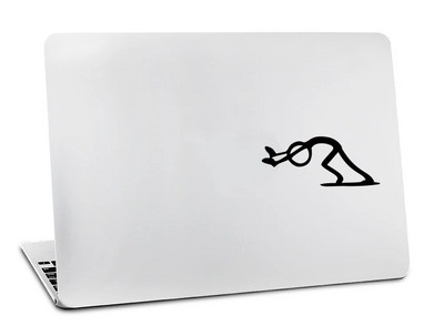 Autocolant de vinil pentru Macbook Air 11 12 13 M1 M2 Pro 13 15 16 Retina Sticker de perete Laptop Stickman Guy Notebook Tablet Skin pentru iPad