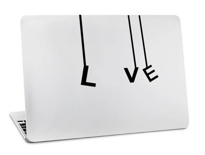 Autocolant de vinil pentru Macbook Air 11 12 13 M1 M2 Pro 13 15 16 Retina Sticker de perete Laptop Stickman Guy Notebook Tablet Skin pentru iPad