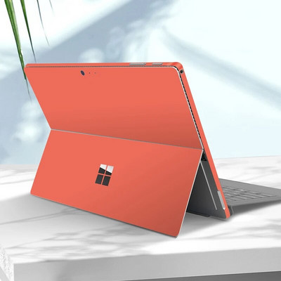 Autocolant de vinil decolorare pentru Microsoft Surface Pro 9/8/7/6/5/4/3 Surface Pro X Go 3/2 capacul spate decalcomania pentru corp Protector de piele