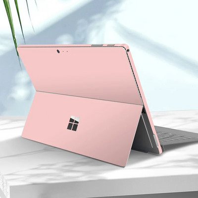 Autocolant de vinil decolorare pentru Microsoft Surface Pro 9/8/7/6/5/4/3 Surface Pro X Go 3/2 capacul spate decalcomania pentru corp Protector de piele