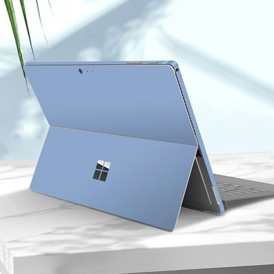 Autocolant de vinil decolorare pentru Microsoft Surface Pro 9/8/7/6/5/4/3 Surface Pro X Go 3/2 capacul spate decalcomania pentru corp Protector de piele