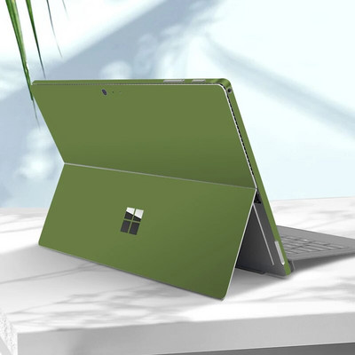 Autocolant de vinil decolorare pentru Microsoft Surface Pro 9/8/7/6/5/4/3 Surface Pro X Go 3/2 capacul spate decalcomania pentru corp Protector de piele