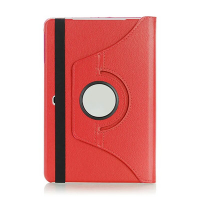 360 grādos rotējošs PU ādas apvalks Samsung Galaxy Tab Advanced 2 10,1 collas SM-T583, apgriežams statīvs, viedais planšetdatora vāciņš