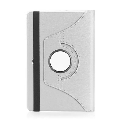 360 grādos rotējošs PU ādas apvalks Samsung Galaxy Tab Advanced 2 10,1 collas SM-T583, apgriežams statīvs, viedais planšetdatora vāciņš