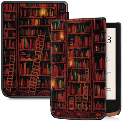 Husă inteligentă pentru eReader PocketBook 606/616/627/628/632/633 - Husă de protecție subțire ușoară cu închidere magnetică/Sleep/Wake