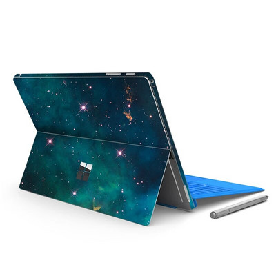 Autocolant de vinil cu model de imprimare color pentru Microsoft Surface Pro 7/6/5/4/3 9/8X Go 2 capacul spate decalcomania pentru corp Protector de piele