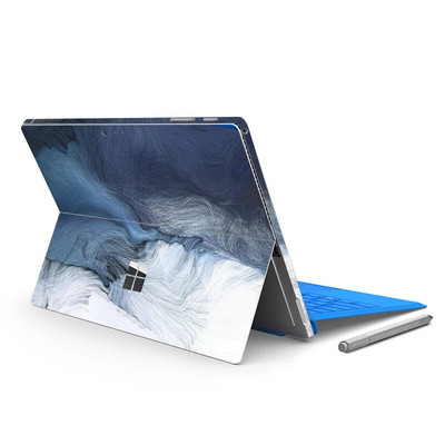 Autocolant de vinil cu model de imprimare color pentru Microsoft Surface Pro 7/6/5/4/3 9/8X Go 2 capacul spate decalcomania pentru corp Protector de piele