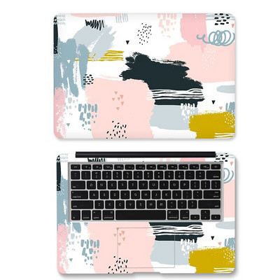 Autocolant pentru laptop cu marmură colorată DIY 11/12/13/14/15/16 inchi pentru MacBook Air 11 Air 13.3 2020 Pro 13/HP/DELL/Lenovo