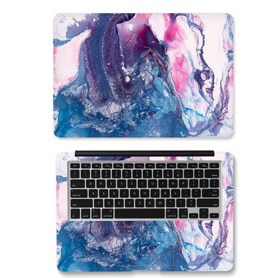 Autocolant pentru laptop cu marmură colorată DIY 11/12/13/14/15/16 inchi pentru MacBook Air 11 Air 13.3 2020 Pro 13/HP/DELL/Lenovo