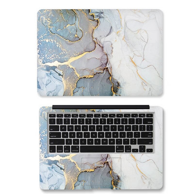 Autocolant pentru laptop cu marmură colorată DIY 11/12/13/14/15/16 inchi pentru MacBook Air 11 Air 13.3 2020 Pro 13/HP/DELL/Lenovo
