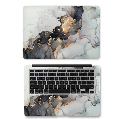 Autocolant pentru laptop cu marmură colorată DIY 11/12/13/14/15/16 inchi pentru MacBook Air 11 Air 13.3 2020 Pro 13/HP/DELL/Lenovo