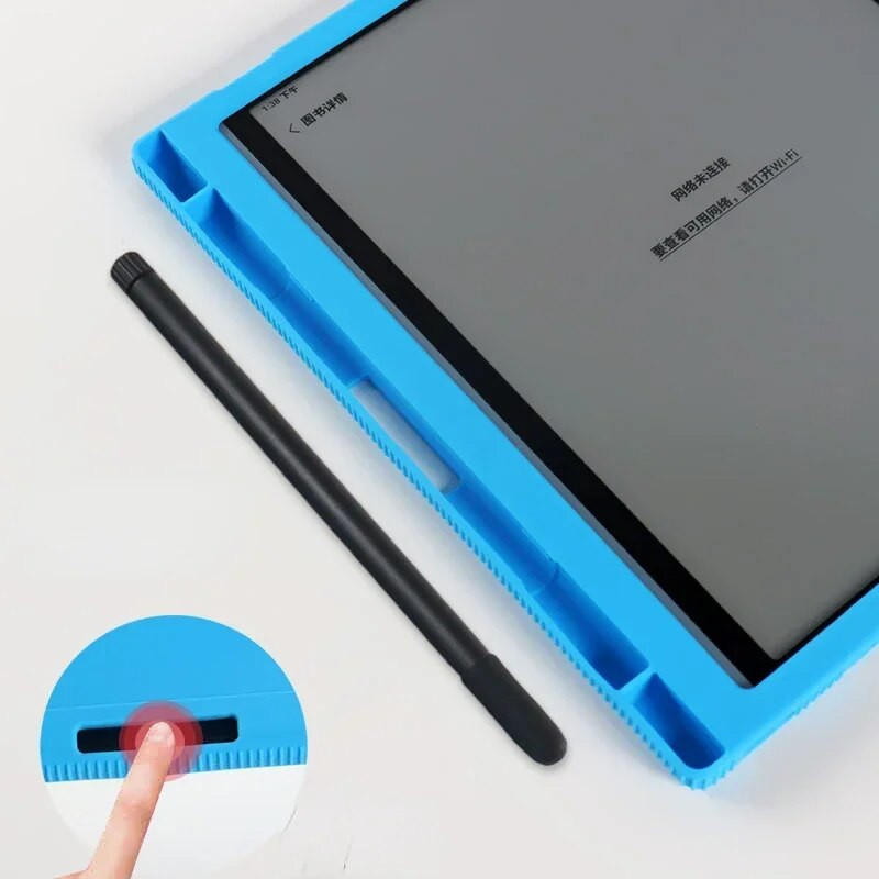 Plāns mīksts silikona vāciņš Onyx Boox Note X3 X2 X 2 3 4 5 Pro Case eBook Protector Funda For Boox Note Air 3 C 2 Plus 10,3"