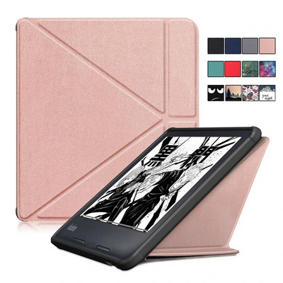 Za Kobo Sage Case 8 inča sklopivi višekutni PU kožni stalak Ereader Cover Za Funda Kobo Sage Cover Case 2021 Wake/Sleep