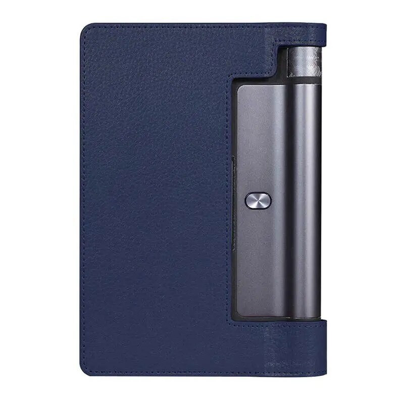 Lenovo YOGA Tablet3 850F ümbrise 8,0-tollise tahke aluse ümberpööratava fooliumi kate jaoks Lenovo Yoga Tab 3 YT3-850F 850M 850L PU nahkümbrise jaoks