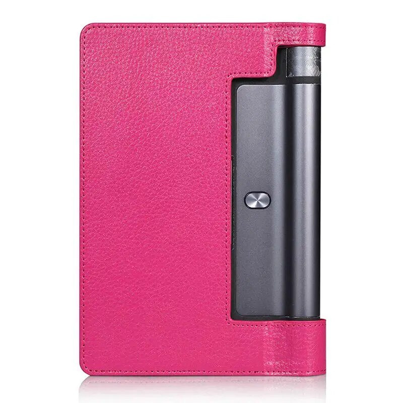 Lenovo YOGA Tablet3 850F ümbrise 8,0-tollise tahke aluse ümberpööratava fooliumi kate jaoks Lenovo Yoga Tab 3 YT3-850F 850M 850L PU nahkümbrise jaoks