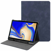 Modes priekšējais statīva futrālis Samsung Galaxy Tab S 4 S4 10.5 T835 T830 SM-T830 SM-T835 Smart Cover Funda ar zīmuļa atveri