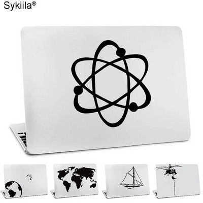 Винилов стикер за Macbook Pro 13 15 16 17 Skin Air 11 12 13 Retina Лаптоп Компютър Notebook Таблет Декал Atom Nucleus Molecule