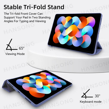 Για Redmi Pad Θήκη Flip Stand Προστατευτικό κάλυμμα PU για 2022 Xiaomi Redmi Pad 10,61 ιντσών Δερμάτινη θήκη Tablet Shell