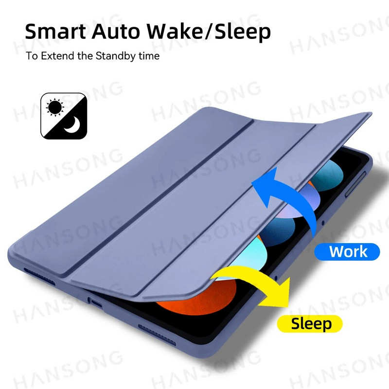 Για Redmi Pad Θήκη Flip Stand Προστατευτικό κάλυμμα PU για 2022 Xiaomi Redmi Pad 10,61 ιντσών Δερμάτινη θήκη Tablet Shell