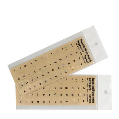 Rusų anglų kalbos skaidrūs klaviatūros lipdukai korėjiečių hebrajų kalbos abėcėlė, skirta kompiuterinių kompiuterių apsaugai nuo dulkių nešiojamojo kompiuterio priedai