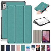 Husă pentru tabletă Lenovo Tab M9 9" cu suport pliat în trei, funda magnetică din piele PU pentru husă Lenovo TB310FU Smart Sleep/Wake-up