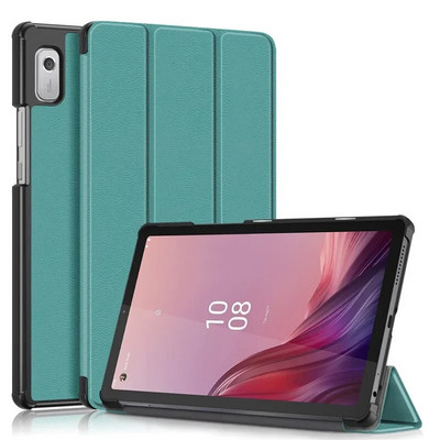 Husă pentru tabletă Lenovo Tab M9 9" cu suport pliat în trei, funda magnetică din piele PU pentru husă Lenovo TB310FU Smart Sleep/Wake-up