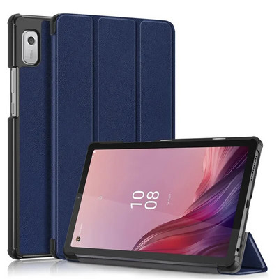 Husă pentru tabletă Lenovo Tab M9 9" cu suport pliat în trei, funda magnetică din piele PU pentru husă Lenovo TB310FU Smart Sleep/Wake-up