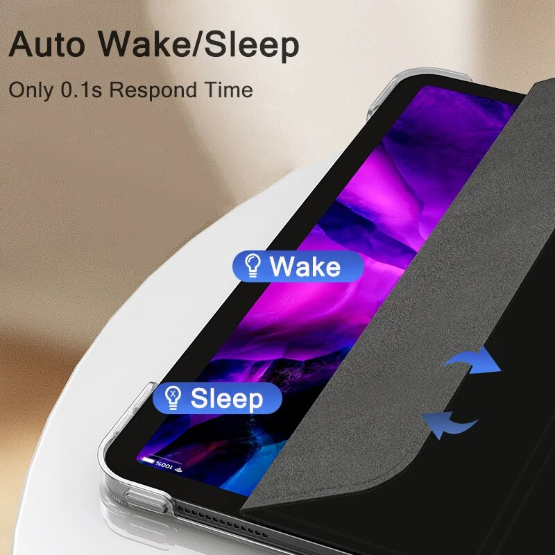Īpaši plāns futrālis Huawei MatePad T 10s 10,1 collu planšetdatora vāciņam huawei T10S AGS3-L09 AGS3-W09 Funda Sleep Wake up