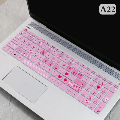 Film protector pentru capacul tastaturii pentru laptop de 15,6 inchi din silicon pentru HP Pavilion 250 G8 G7 G6 250 G7 255 G7 G6 256 G6 258 G7