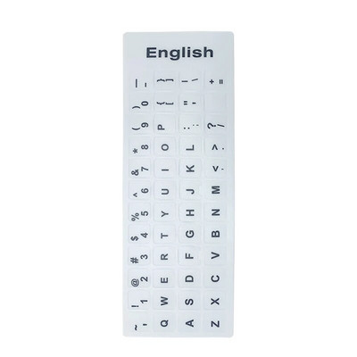 Engleză Rusă Coreeană Spaniolă Italiano Limba Tastatură Litere Autocolante Alfabet Impermeabil Durabil Layout Buton Autocolant