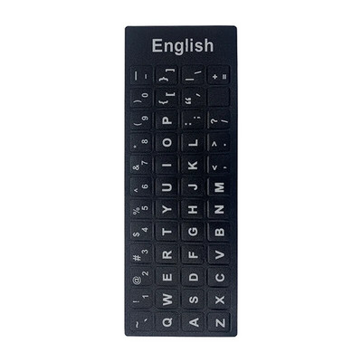 Engleză Rusă Coreeană Spaniolă Italiano Limba Tastatură Litere Autocolante Alfabet Impermeabil Durabil Layout Buton Autocolant