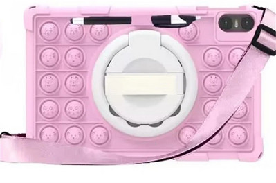 Push Bubble Case priekš Teclast T40 Air 2023 10,4 collu planšetdatora aizsargvāciņš T40Air 10,4 collu apvalka rotējošs statīvs Triecienizturīgs Funda