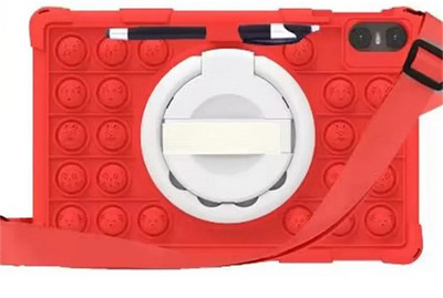 Push Bubble Case priekš Teclast T40 Air 2023 10,4 collu planšetdatora aizsargvāciņš T40Air 10,4 collu apvalka rotējošs statīvs Triecienizturīgs Funda