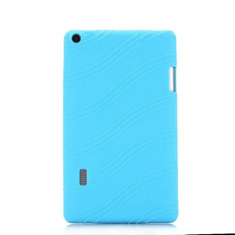 Paredzēts Huawei Mediapad T3 7 Wifi BG2-W09 silikona korpusam BG2 W09 mīkstajam vāciņam