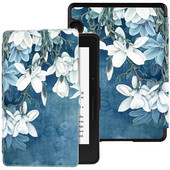 Husă subțire pentru Kindle Voyage - Husă premium din piele PU, ușoară, cu auto Slee/Wake