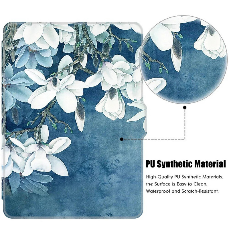 Λεπτή θήκη για Kindle Voyage - Premium ελαφρύ δερμάτινο κάλυμμα PU με Auto Slee/Wake