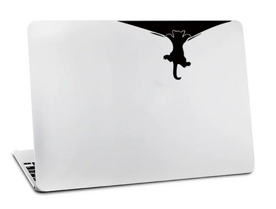 Autocolant de vinil pentru apple macbook air 11 13 inch pentru Mac Pro Retina 13 15 husă de piei Glow Black decal Pisica Maimuță lup Touch