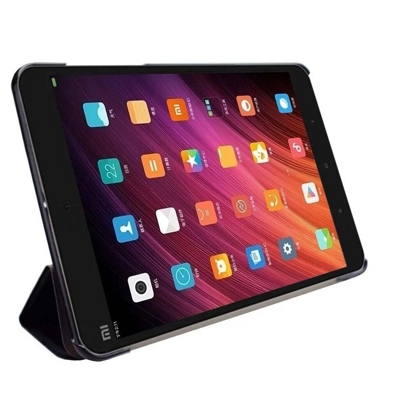 Mipad 2 Mipad 3 tahvelarvuti kaaneümbris üliõhukese magnetiga kokkuklapitava alusega Xiaomi Mi Pad 2 3 (7,9 tolli) Flip pu nahast raamatukaanele
