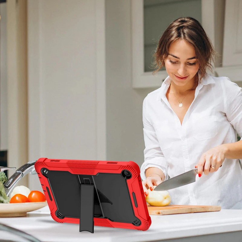 Θήκη Armor Stand For Lenovo Tab M10 3rd Gen 2022 10.1 TB-328FU Cover Tablet For Tab M10 Plus 3rd Gen M10 HD 2nd Gen X306F X606X